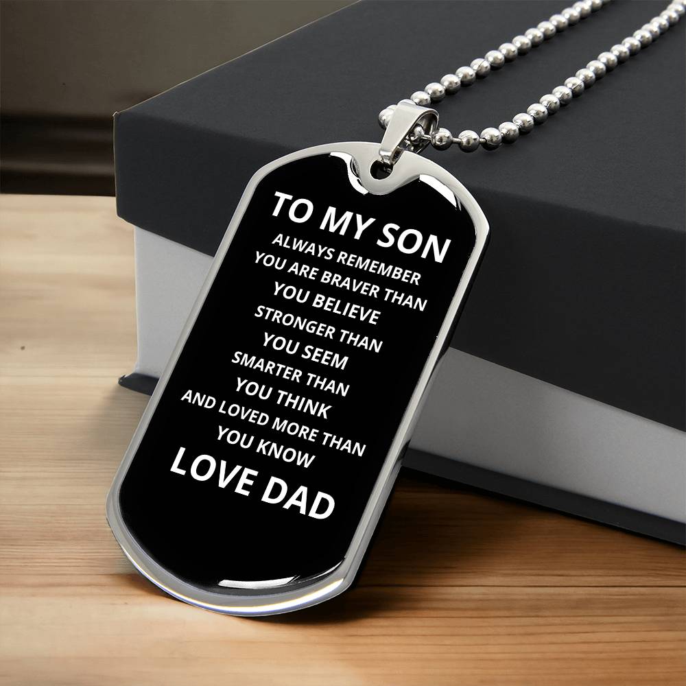 gift to son necklace