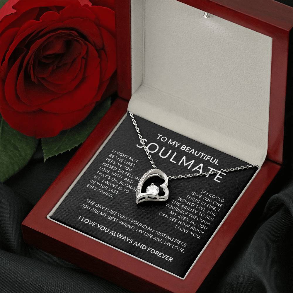 To My SoulMate Gift | Forever Love Necklace