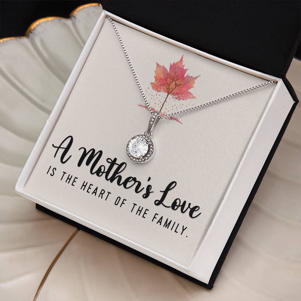 to my mom necklace with message