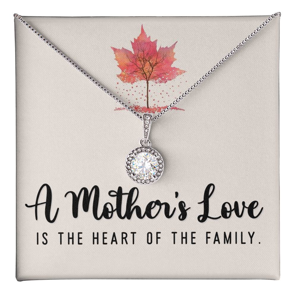 to my mom necklace with message