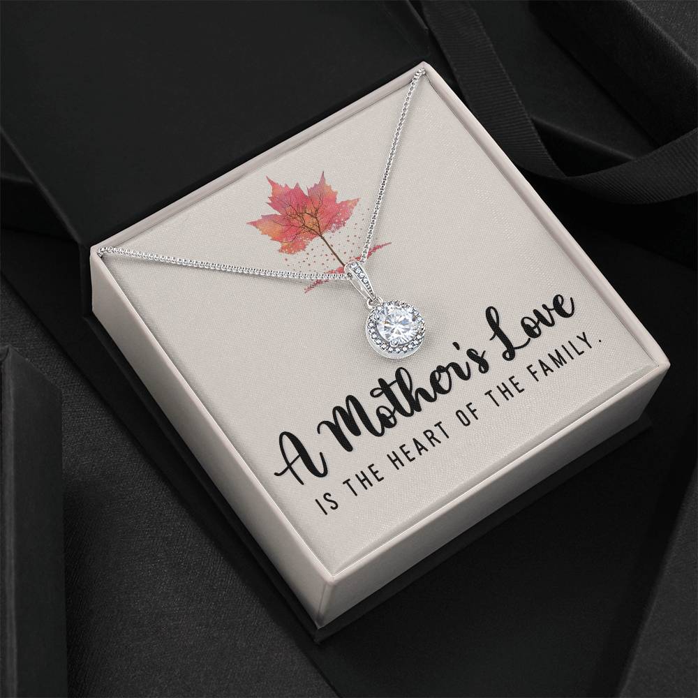 to my mom necklace with message