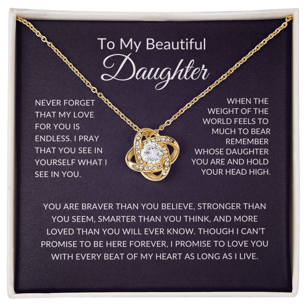 gift idea for my daughter gold necklace