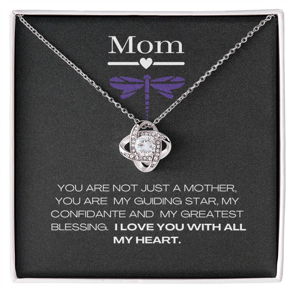 necklace with message gift for mom