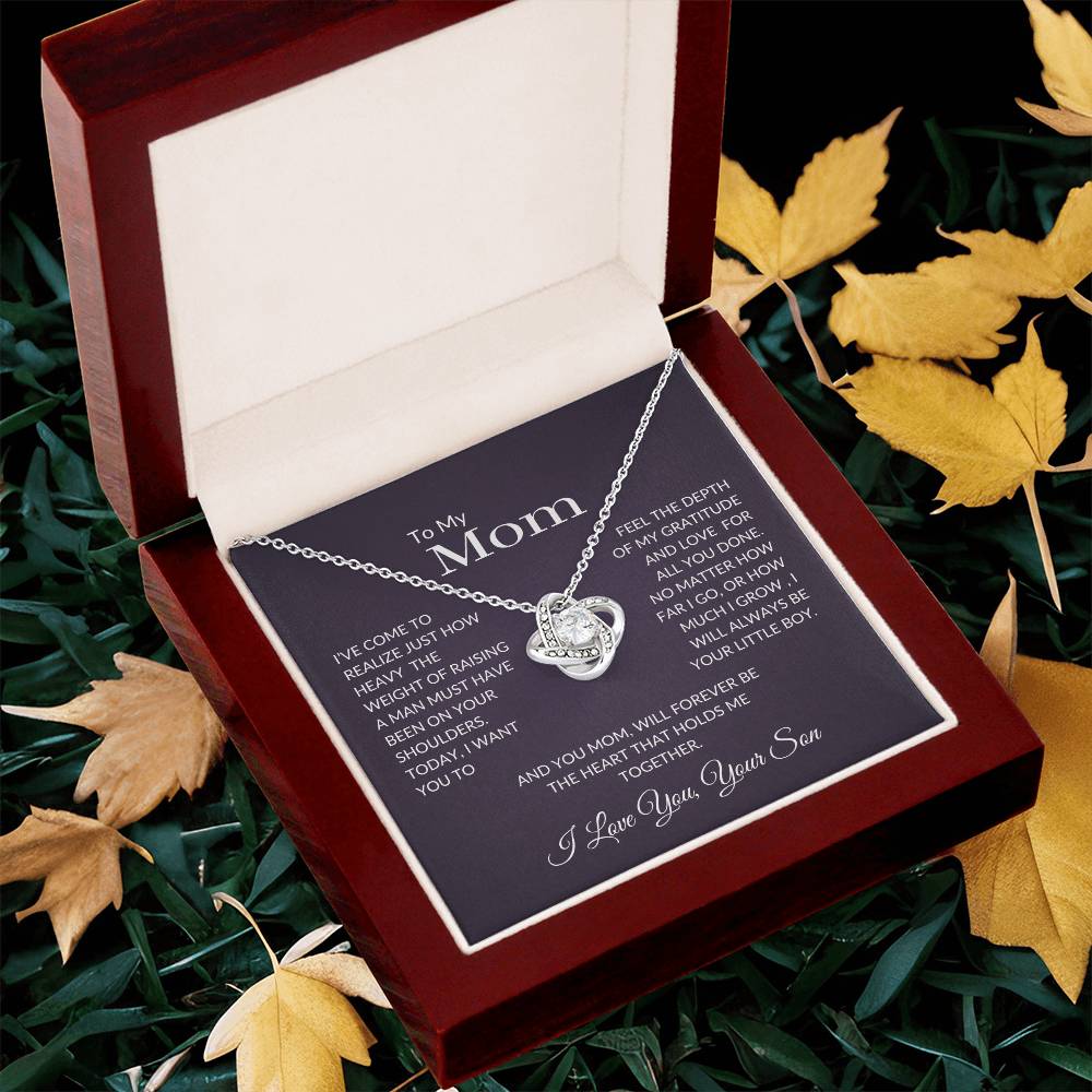 luxury box with necklace for my mom