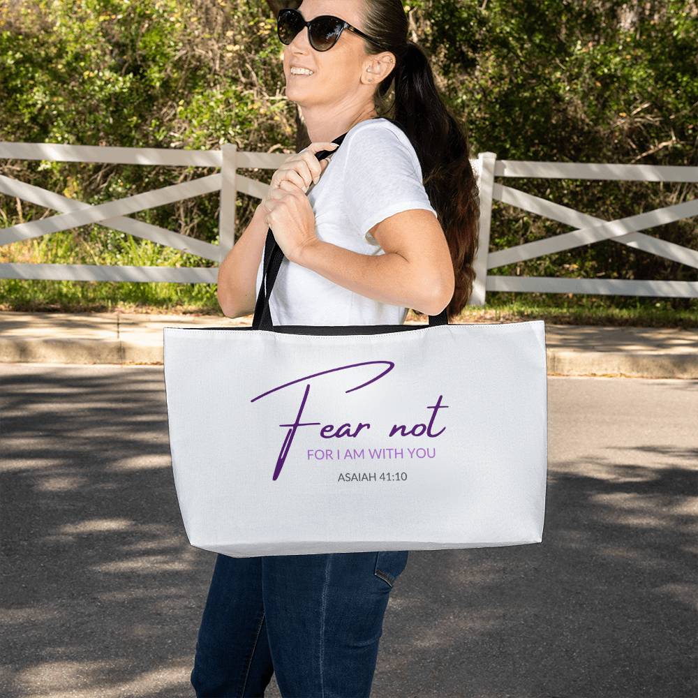 beautiful weekend tote bag