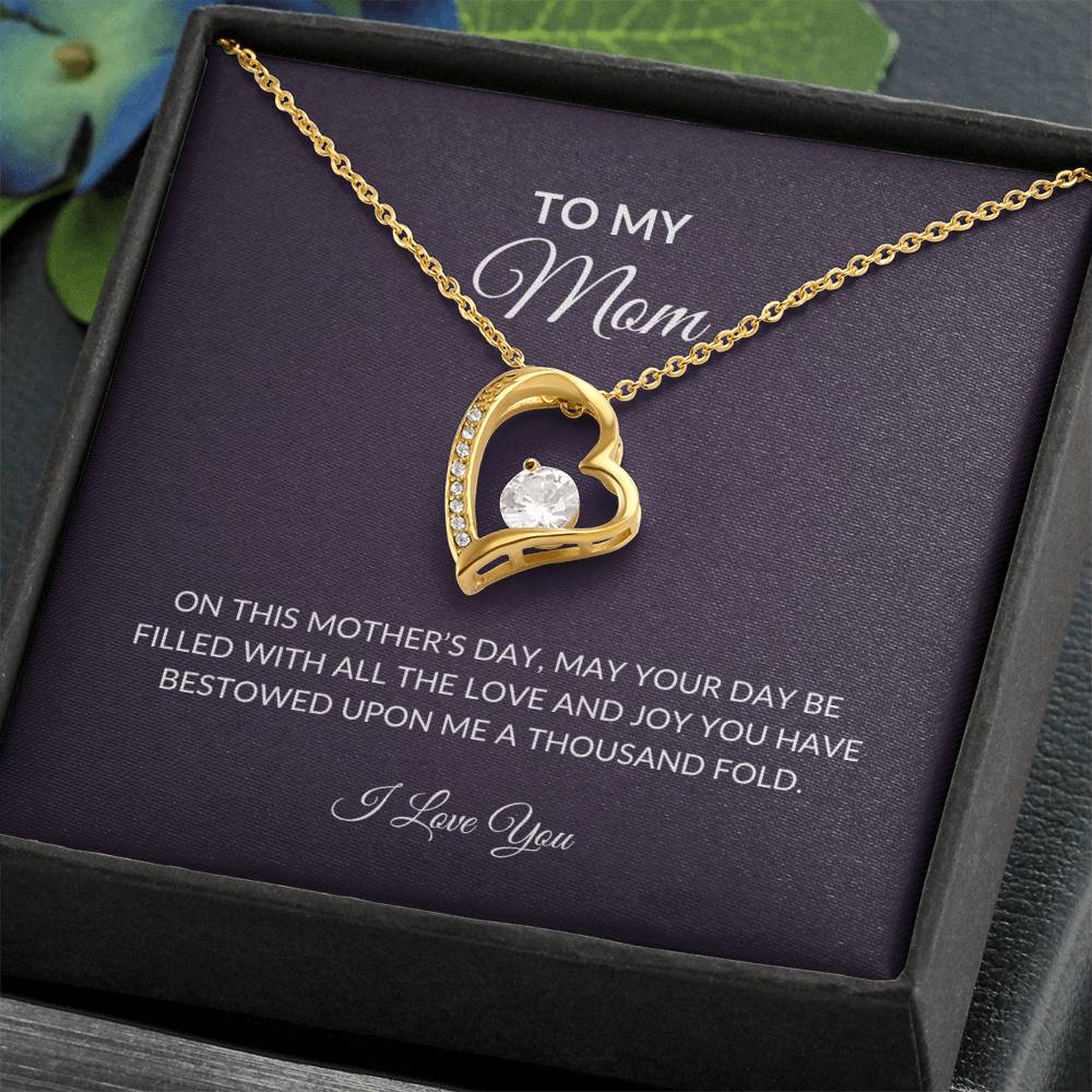 beautiful gold necklace with message