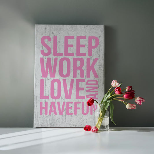 Motivational Canvas Wall Art |  Canvas Gallery Wrap