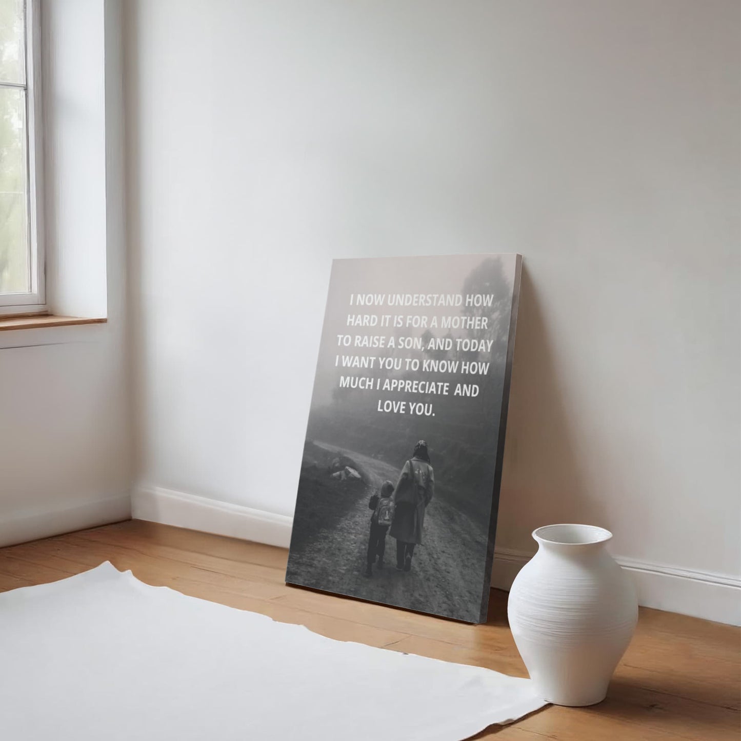To My Mom Canvas Gift | I Love And Appreciate You | Canvas Gallery Wrap