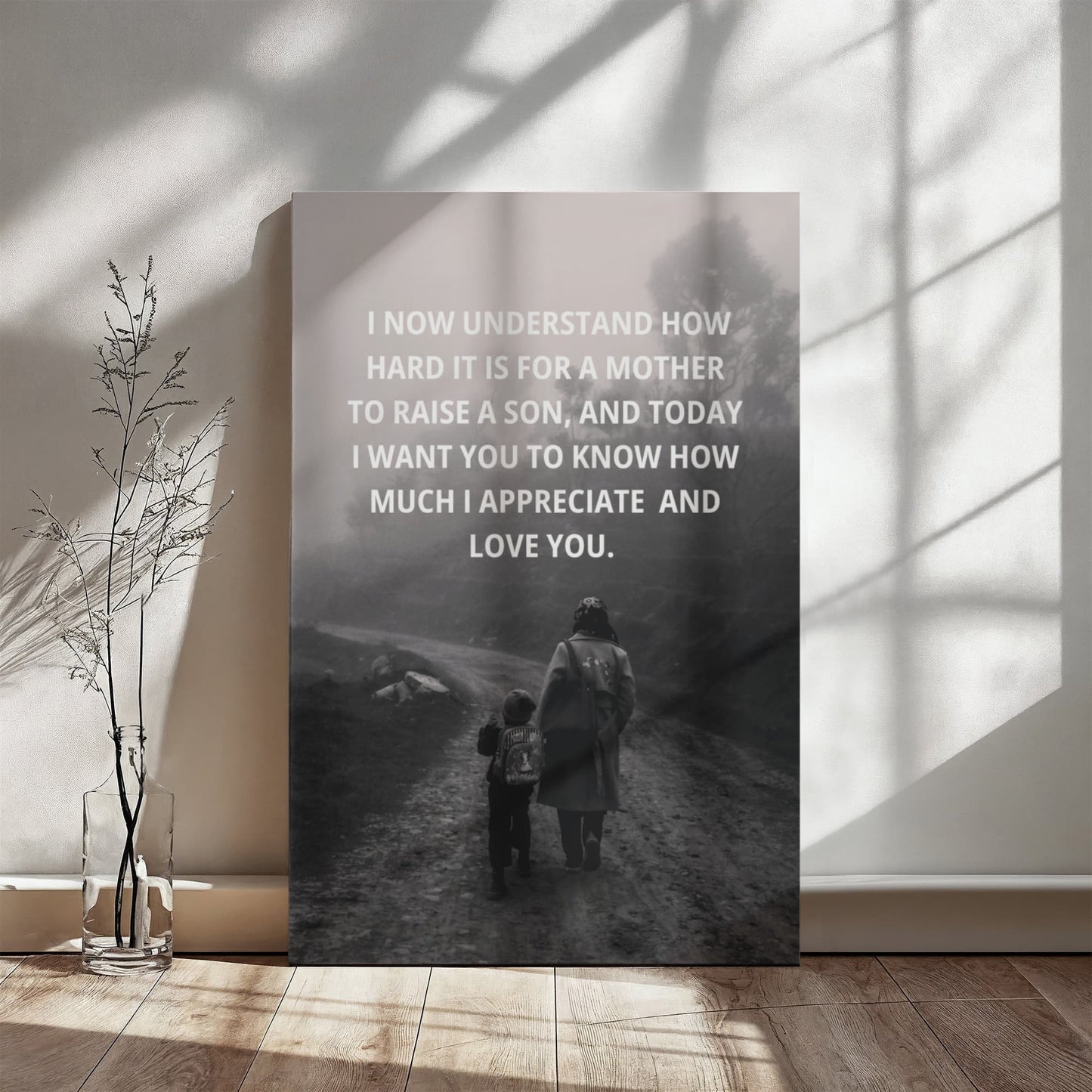To My Mom Canvas Gift | I Love And Appreciate You | Canvas Gallery Wrap