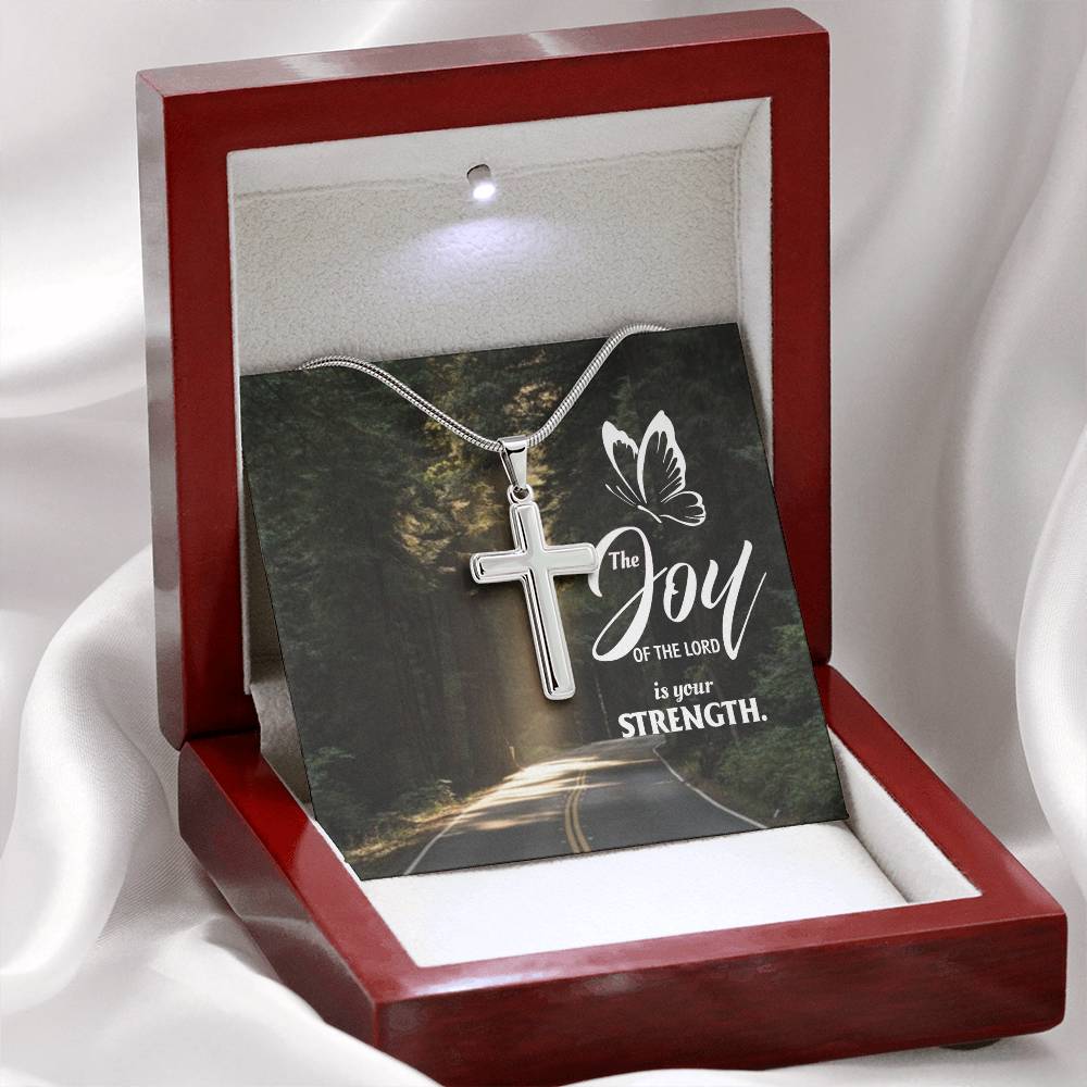 cross with cuban link chair luxury box