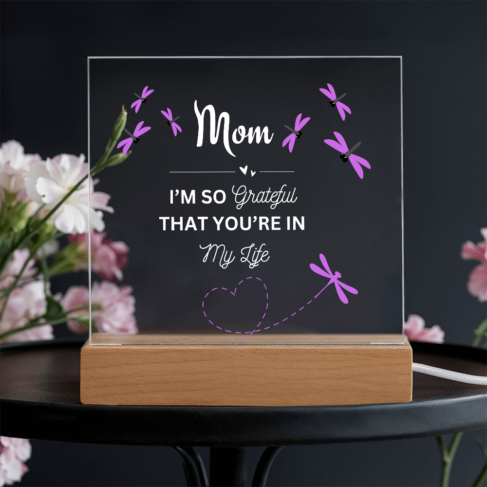 Z -  Acrylic Square  Plaque