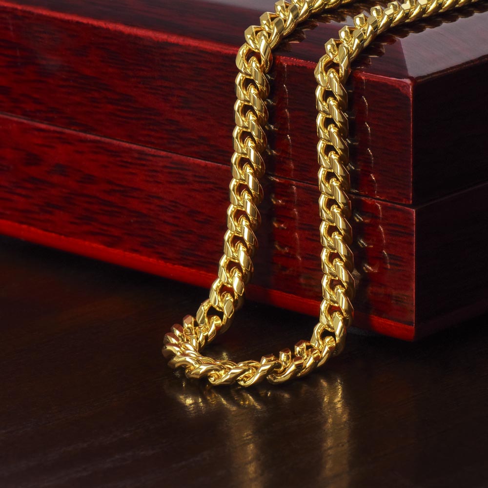 To My Husband Gift | You Will Always Be The Love Of  My Life | Cuban Link Chain
