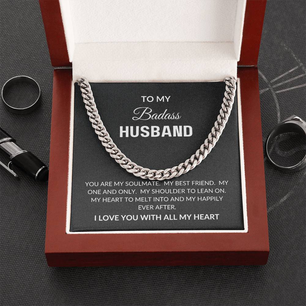 gift idea for my husband cuban link chain in luxury box