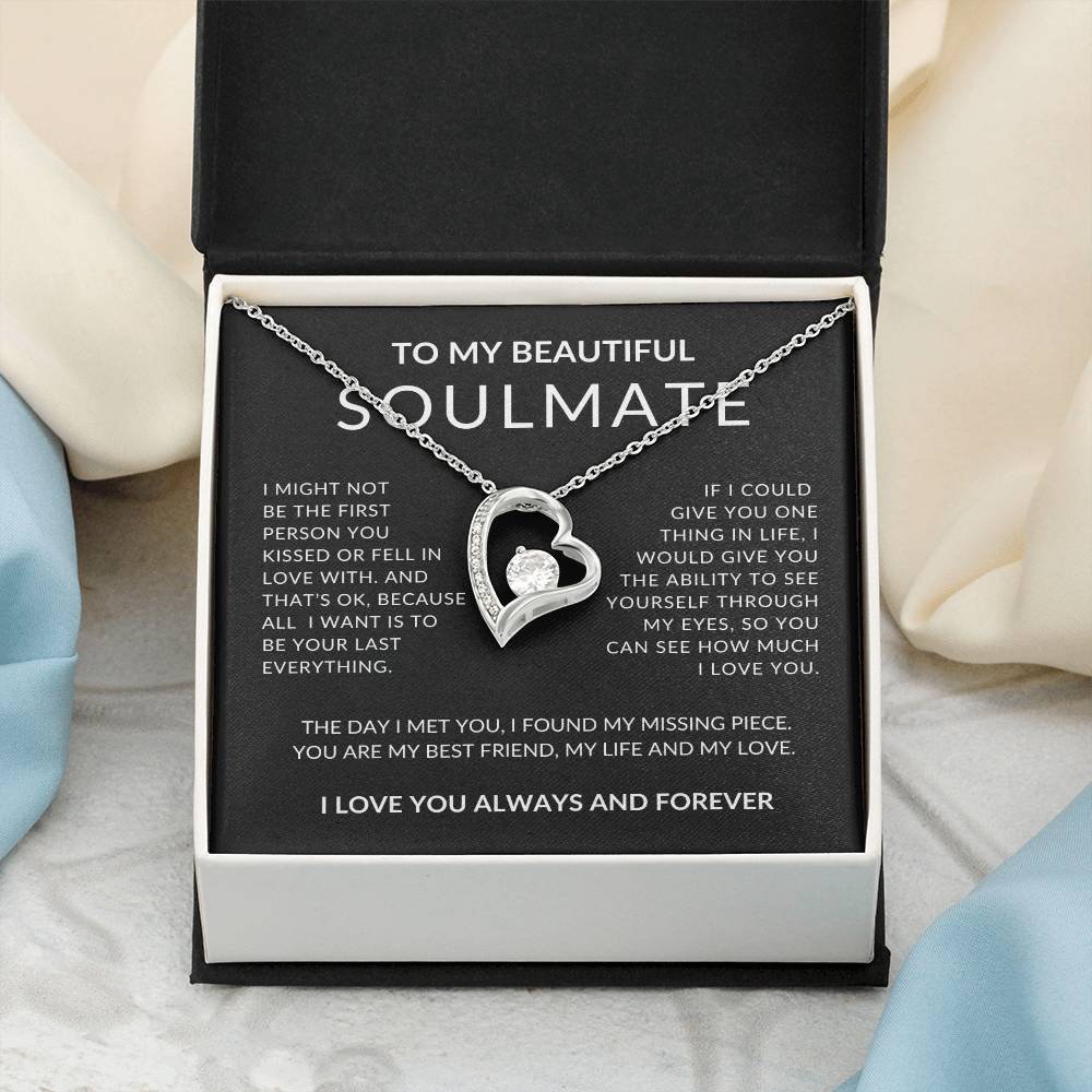 To My SoulMate Gift | Forever Love Necklace