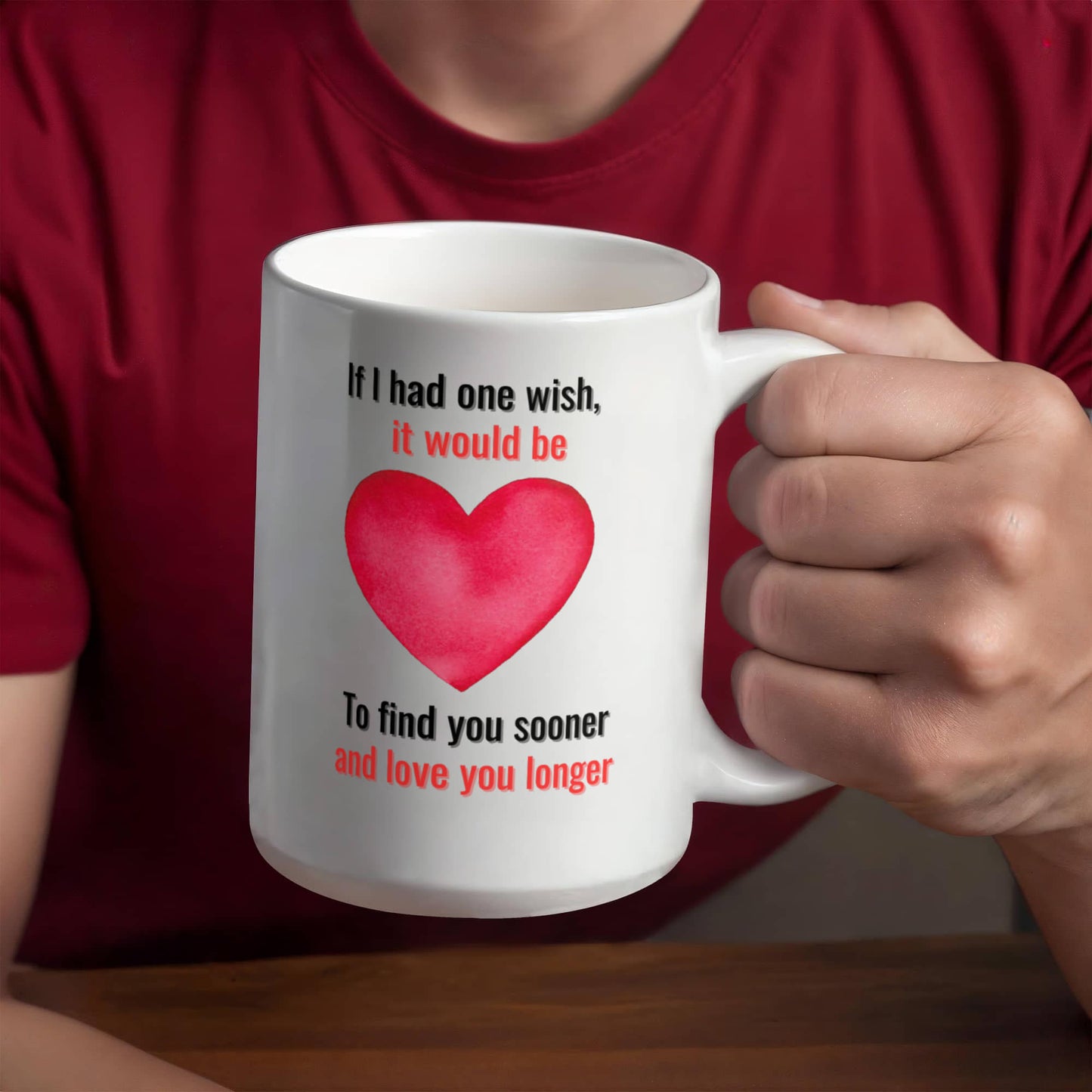 To My Soulmate Gift | Love You Longer | Mug