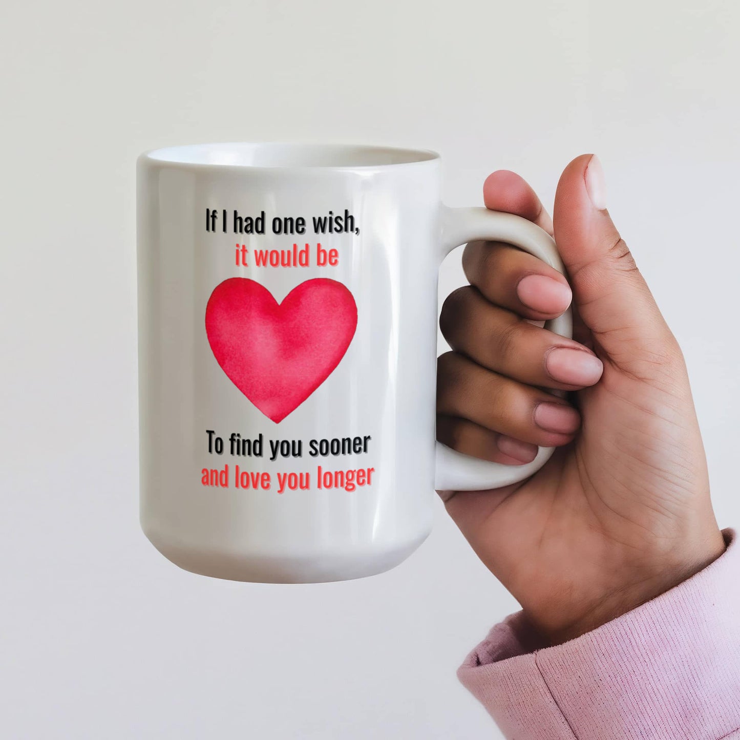 To My Soulmate Gift | Love You Longer | Mug