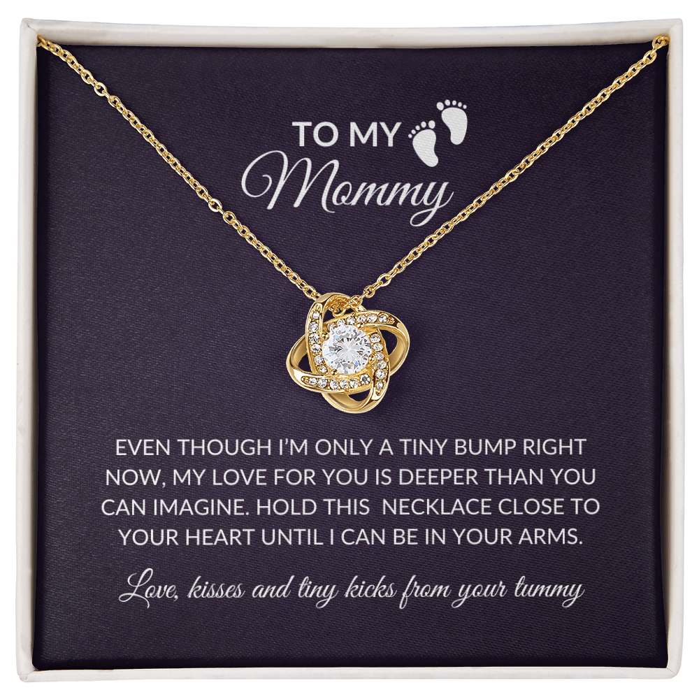mom to be gift gold necklace