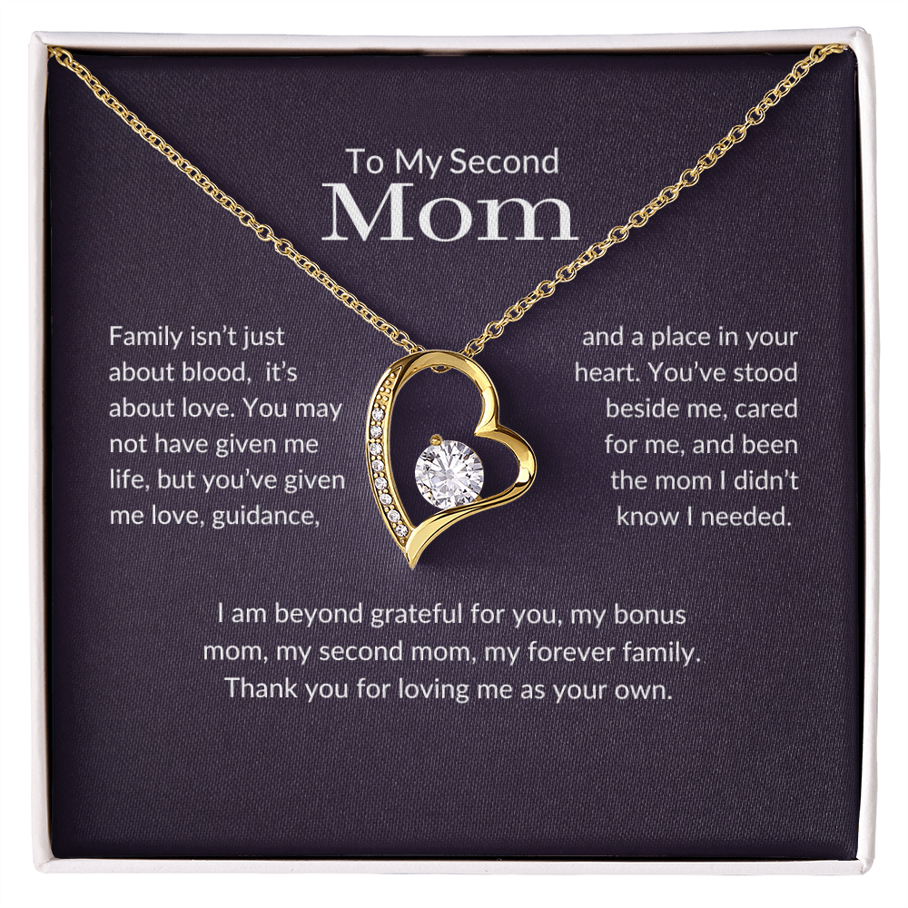 second mom necklace gift idea