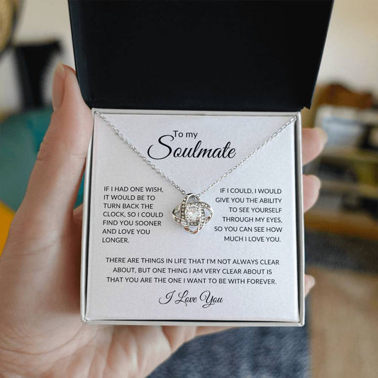 to my soulmate necklace gift idea